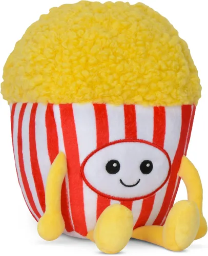 Vista 3 de iscream Screamsicles Movie Time - Peluche Kawaii de 8 pulgadas, palomitas de maíz con mantequilla