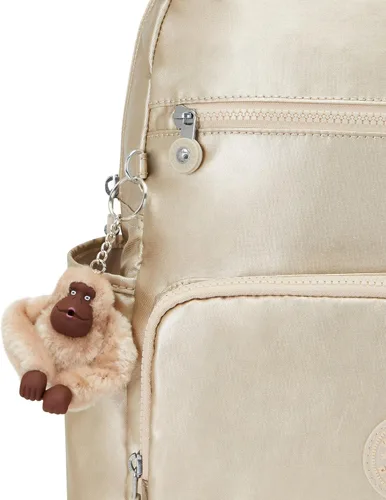 Vista 5 de Kipling Mochila para pañales So Baby Starry Gold Metallic