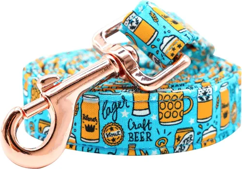 Vista 5 de Lionheart glory Correa patriótica para perros con bandera estadounidense, correas duraderas con mango suave y cómodo para perros pequeños, medianos