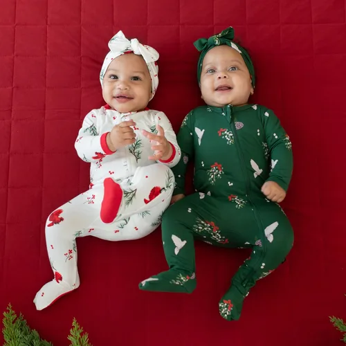 Vista 69 de KYTE BABY Pies unisex con cierre de cremallera, rayón hecho de bambú, 0-24 meses