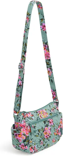 Vista 2 de Vera Bradley Bolso cruzado de algodón para mujer