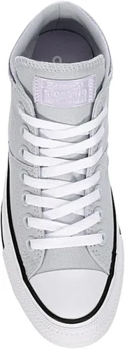 Vista 6 de Converse Chuck Taylor All Star Madison Mid High - Tenis de lona unisex - estilo de cierre de cordones - Gris pálido lila