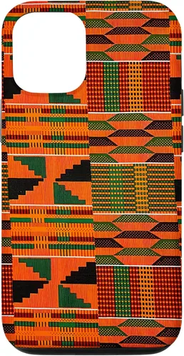 Vista 28 de Kente - Carcasa para iPhone 17, diseño étnico de Ghana, diseño africano