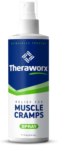 Vista 7 de Theraworx Alivio para calambres musculares Espasmo muscular de acción rápida, dolor de piernas con sulfato de magnesio, 7.1 onzas, 1 unidad