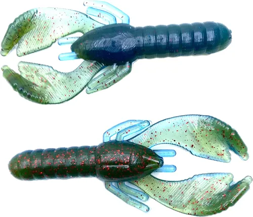 Vista 24 de Phat Pak Baits - Beasty Bug Jr Ned Rig Craw Finesse Bass Señuelo de pesca de plástico suave 20ct 2.8" Bicho Bama