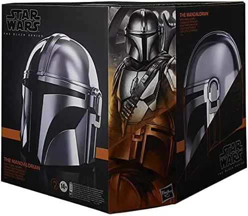 Vista 3 de Collect Collector Star Wars Black Series - Conmemora Star Wars con el Casco Electrónico Premium de The Mandalorian de la Serie Negra
