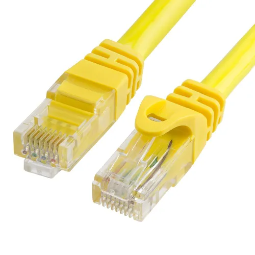 Vista 30 de Cmple - Cable Ethernet Cat 6 de 1.5 pies, cables de conexión Cat6, cable LAN de 10 Gbps, cable de red de 550 MHz, conectores RJ45, compatible