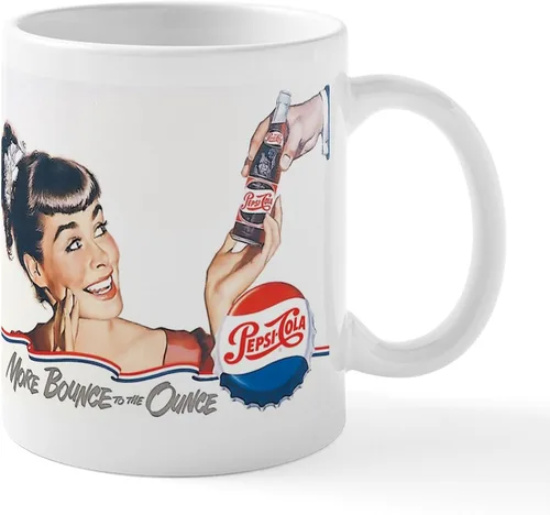 Vista 51 de CafePress Catch That Pepsi Spirit - Taza de café de cerámica (11.0 fl oz)