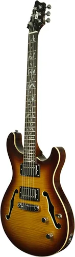 Vista 4 de ivy - Guitarra acústica-eléctrica de 6 cuerdas, derecha, Tobacco Sunburst (IPF-300 TSB)