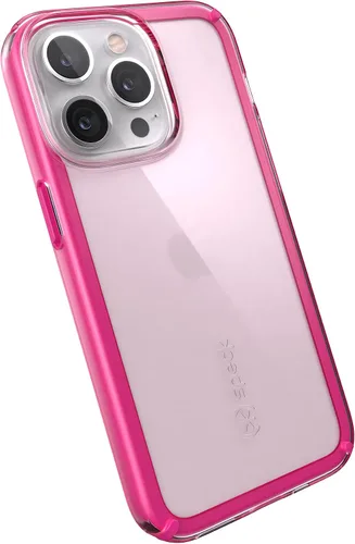 Vista 16 de Speck Funda MagSafe para iPhone 13 Pro, protección contra caídas y cámara, funda transparente para teléfono, compatible con carga inalámbrica