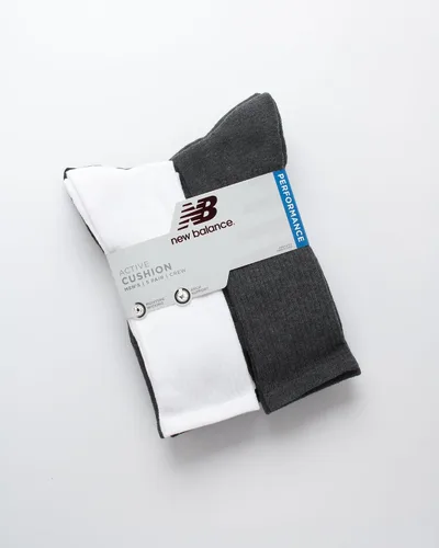 Vista 2 de New Balance Calcetines deportivos para hombre (5 unidades)