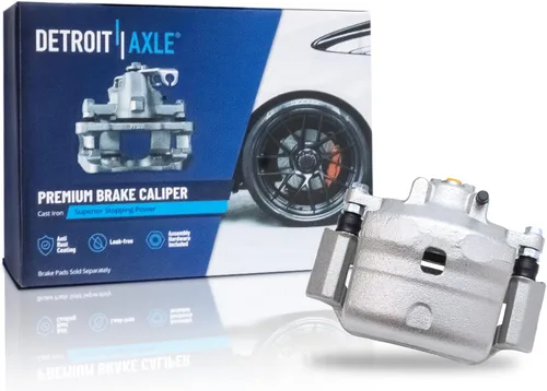 Vista 2 de Detroit Axle - Pastillas de Freno Delantero Izquierdo Reemplazo de Pinza de Disco para Ford Fusion Mazda 6 Lincoln MKZ Mercury Milan 2006-2012