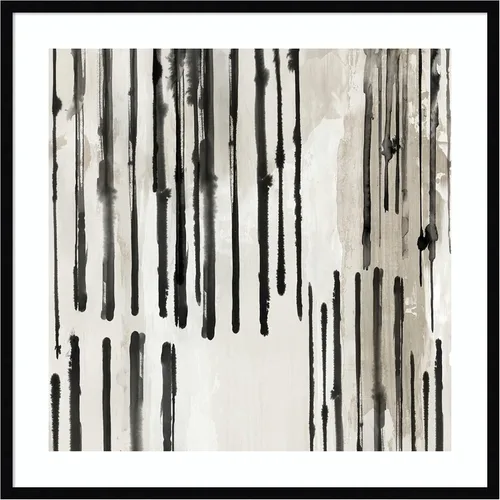 Vista 8 de Amanti Art Framed Wall Art Print 21x21 Linearity II by PI Studio, Abstract Wall Art, Modern Contemporary Decor, Medium Poster Painting Artwork for