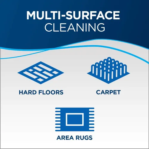 Vista 6 de Bissell Easy Sweep Barredora Compacta para Alfombras y Pisos, 2484A, Verde Azulado