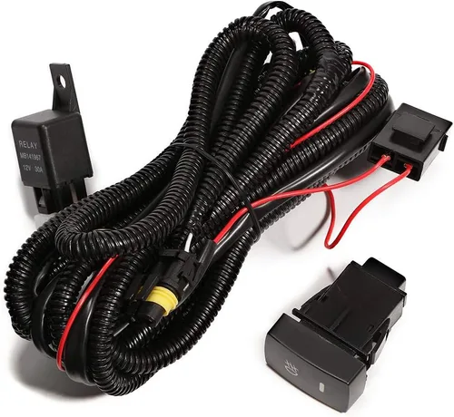 Vista 4 de Auto Dynasty - Conjunto de luces antiniebla para Honda Civic 2012 de 4 puertas Lámparas antiniebla para Honda Civic 2012 de 4 puertas, con Ámbar