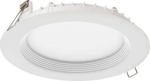 Vista 6 de Juno Luces empotrables LED de 6 pulgadas, luz descendente de oblea redonda 5 en 1, temperatura de color blanco conmutable, 120 voltios, borde