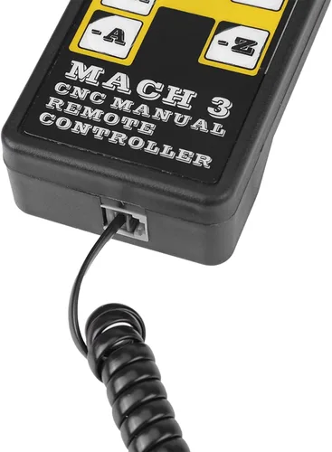 Vista 6 de ViaGasaFamido Generador de pulsos de volante CNC, motor paso a paso, máquina de grabado CNC, controlador manual, conector USB, control de 4 ejes