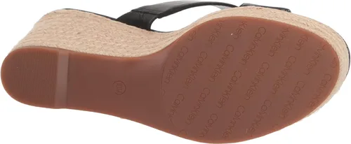 Vista 4 de Calvin Klein Sandalia Echo de cuña para mujer