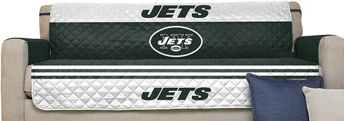 Vista 14 de Pegasus Sports NFL NFL - Protector reversible para sofá de la NFL, con correas elásticas, 75 x 110 pulgadas