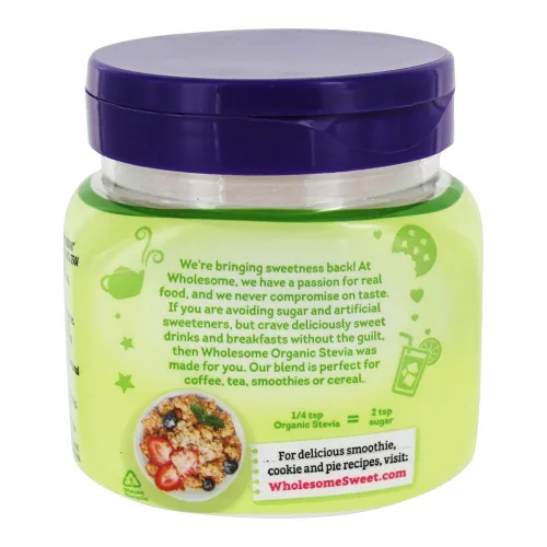 Vista 3 de Wholesome Mindfully Delicious - Edulcorante orgánico de Stevia Spoonable, 6 onzas (paquete de 6)