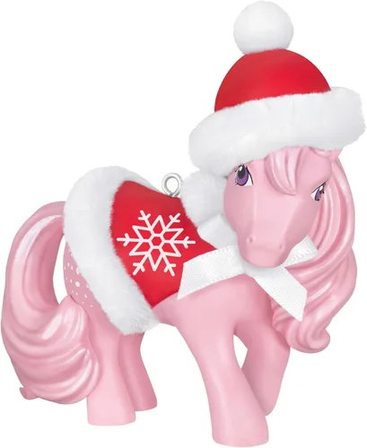 Vista 8 de Hallmark Keepsake Adorno de Navidad 2023, Hasbro My Little Pony: A New Generation Izzy Moonbow, regalos para niños