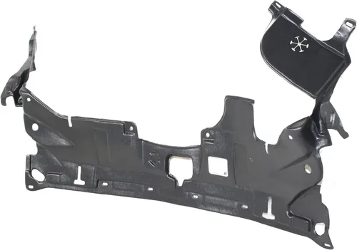 Vista 9 de Evan Fischer Kit de protección contra salpicaduras de motor compatible con Honda Accord 2003-2007, Sedán, excepto híbrido, vehículo construido