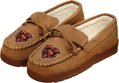 Vista 13 de FOCO Mens NFL Team Logo Moccasin Slippers