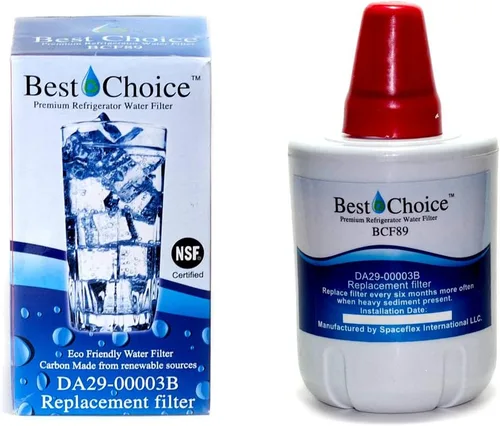 Vista 4 de Best Choice - Cartucho de repuesto certificado para filtros de agua para refrigerador Samsung DA29-00003G DA29-00003B, DA29-00003A, HAFCU1