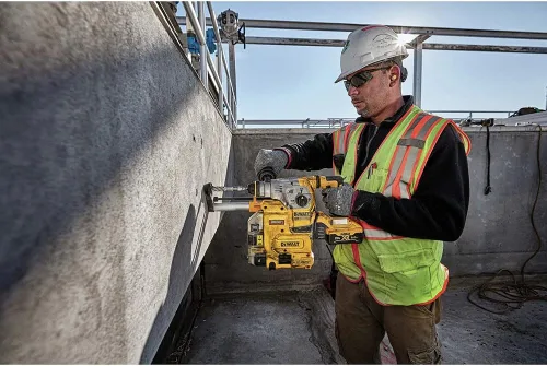 Vista 7 de DEWALT DCH293B 20V Max XR - Taladro de martillo rotativo en forma de L de 1-1/8 pulgadas, sin escobillas, SDS Plus (solo herramienta)
