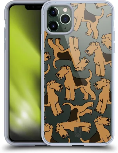 Vista 89 de Head Case Designs Airedale Terrier - Funda de gel suave con 4 patrones de razas de perro [protección de grado militar] compatible con Apple iPhone 7