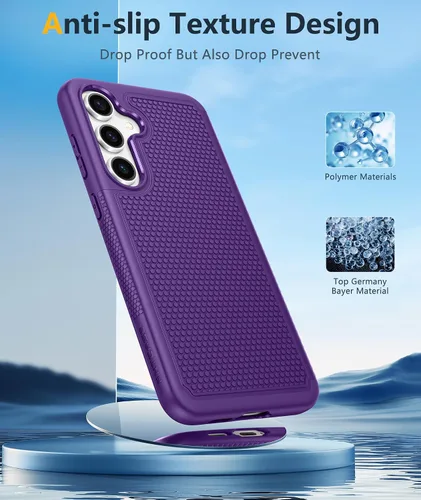 Vista 765 de FNTCASE Funda para iPhone 17 Pro: Fundas delgadas translúcidas de color azul claro compatibles con MagSafe, protección completa de la cámara