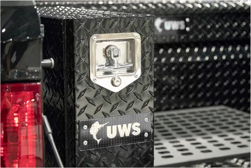 Vista 7 de UWS EC20032 Caja de herramientas de aluminio de pared pesada de aluminio de 18 pulgadas con 5 cajones