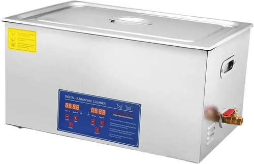 Vista 13 de Máquina de limpieza ultrasónica, 2/3/6/10/15/22/30L, temporizador digital, máquina de limpieza de acero inoxidable, adecuada para baño, joyería
