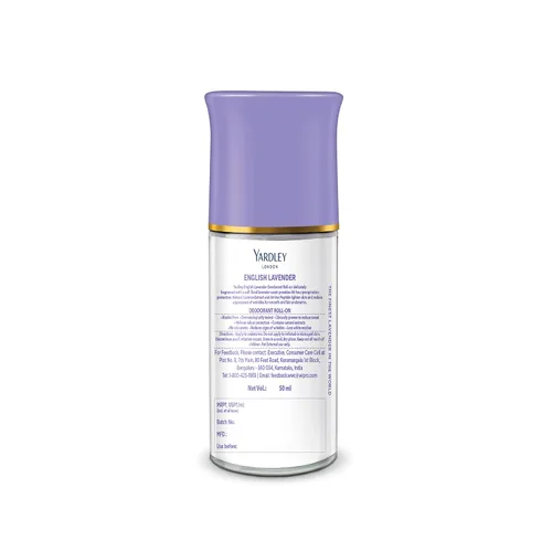 Vista 2 de Yardley London - Desodorante de lavanda inglesa roll-on de 1.7 onzas