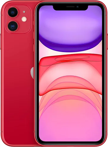 Vista 17 de Apple - iPhone 11, versión de EE. UU., 64GB, rojo - AT&T (renovado)