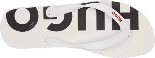Vista 5 de HUGO Men's Big Logo Print Flip Flops Slide Sandal