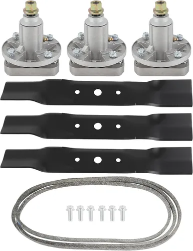 Vista 16 de SCITOO Kit de reconstrucción de cubierta, 42 piezas de cubierta de cortacésped compatible con Poulan Pro PP19A42 PB185A42 PB195H42LT PB20H42YT, 1