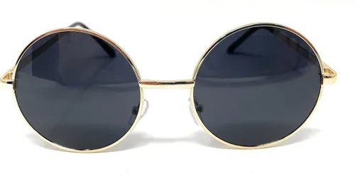 Vista 2 de My Shades - Gafas de sol redondas retro o gafas transparentes unisex estilo hippie