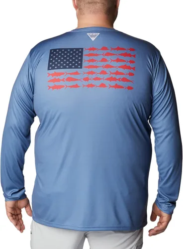 Vista 7 de Columbia Men's Terminal Tackle PFG Fish Flag Ls