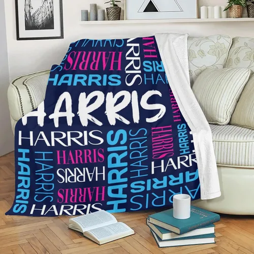 Vista 5 de Mantas personalizadas para niños y adultos, mantas personalizadas con nombre para niñas y niños, manta personalizada para cumpleaños o Navidad