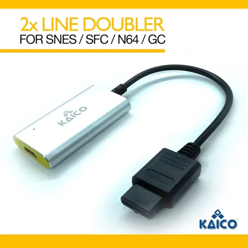 Vista 2 de Nintendo N64 Super Nintendo, Super Famicom and Gamecube Analogue HDMI Adapter - Supports 2X Line-Doubling - A Simple Plug & Play Nintendo N64