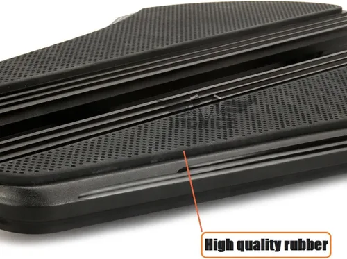Vista 2 de Tablas de piso para Harley Davidson Touring Flt Black Defiance Floorboards Harley estribos Harley dedo del pie palancas de cambio estándar Flht