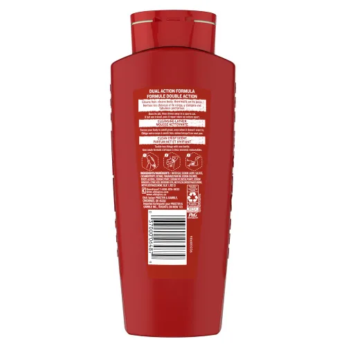Vista 2 de Old Spice Lavado de cabello y cuerpo de alta resistencia, 18 onzas (paquete de 4)