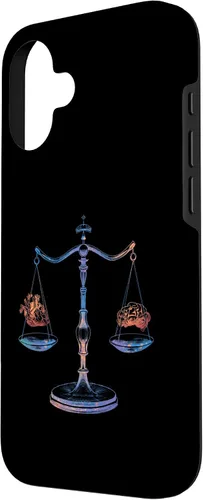Vista 2 de Funda para iPhone 16 con corazón y cerebro