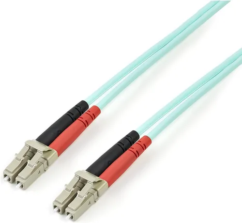 Vista 7 de StarTech Fibra Multimodo OM3 de 23 pies a LC a LC, Dúplex 100G (A50FBLCLC7) 50/125 fiber, 100Gbps, Optic Cable, Full, LSZH, Jumper Cord