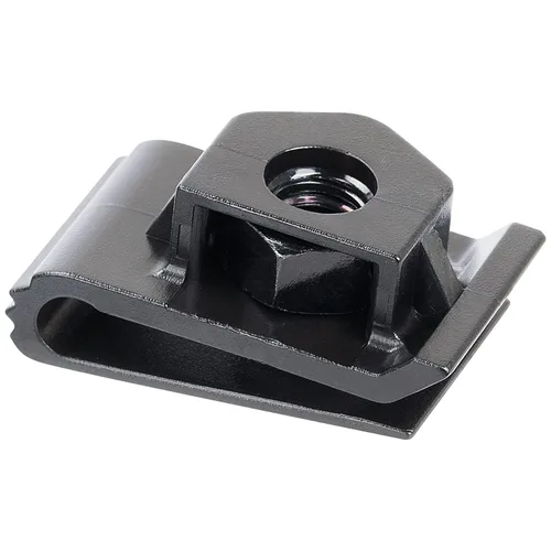 Vista 5 de 20 piezas de soporte para placa de matrícula con tuerca hexagonal encapsulada 01241-01051 para Nissan 370Z Armada Cube Frontier Leaf Pathfinder