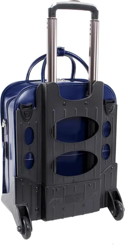 Vista 3 de McKlein - Maletín desmontable con ruedas para mujer azul marino 144 x 875 x 185 pulgadas