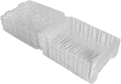 Vista 3 de Funda de plástico ESD Clamshell para discos duros internos de 3.5" (3.5" 10 unidades)