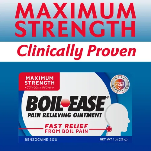 Vista 6 de Boil Ease Pomada para aliviar el dolor, 1 onza