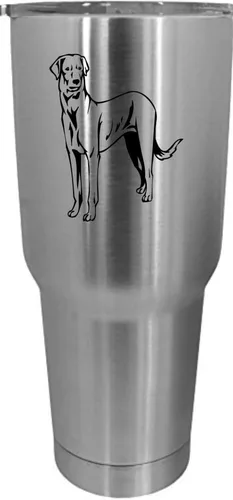 Vista 130 de Cairn Terrier - Vaso grabado con temática de perro, 30 onzas